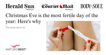 Christmas Eve is the most fertile day of the year: here's why - Body & Soul, Herald Sun & The Courier Mail