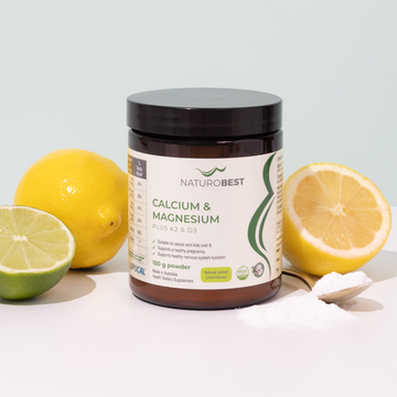 Calcium & Magnesium Plus K2 & D3 | Xmas Sale 25% Off on 150 gms Only!