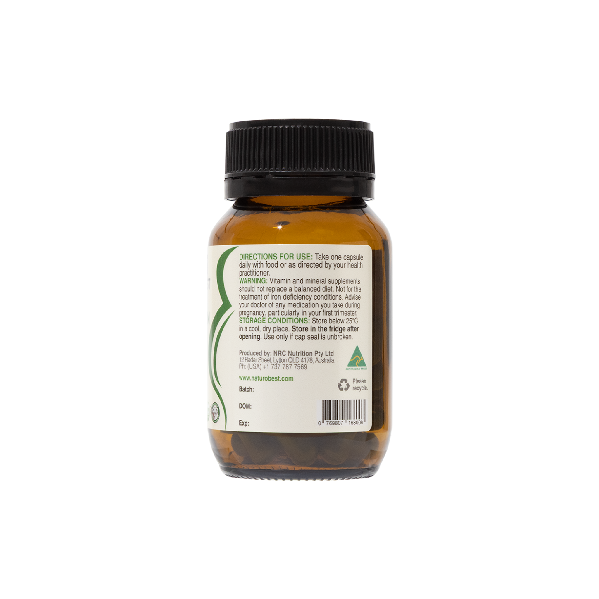 Iron & Brain Support | US Label | EOFY Sale - Buy 2, Get 50% Off!