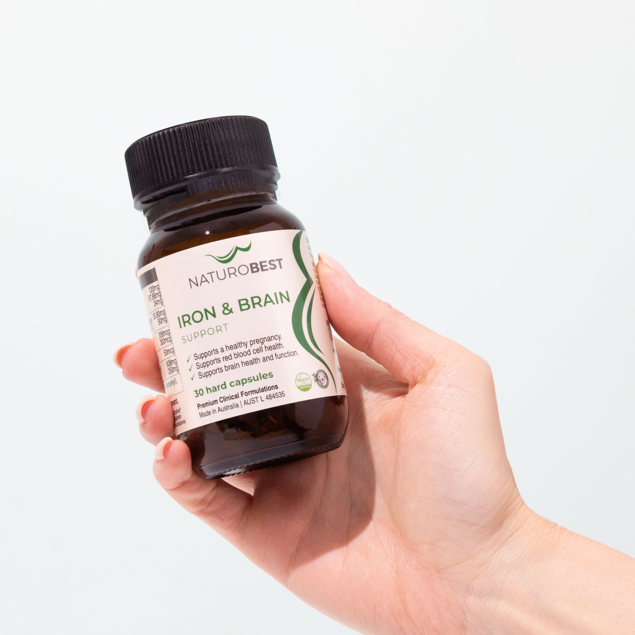 Iron & Brain Support | EOFY Sale - Buy 2, Get 50% Off!