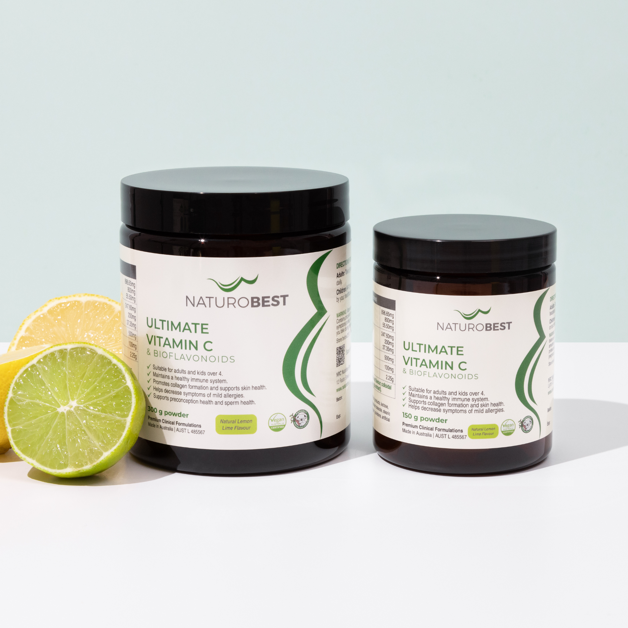 Ultimate Vitamin C & Bioflavonoids | 150 gm & 300 gm pack sizes | EOFY Sale - Buy 2, Get 50% Off!