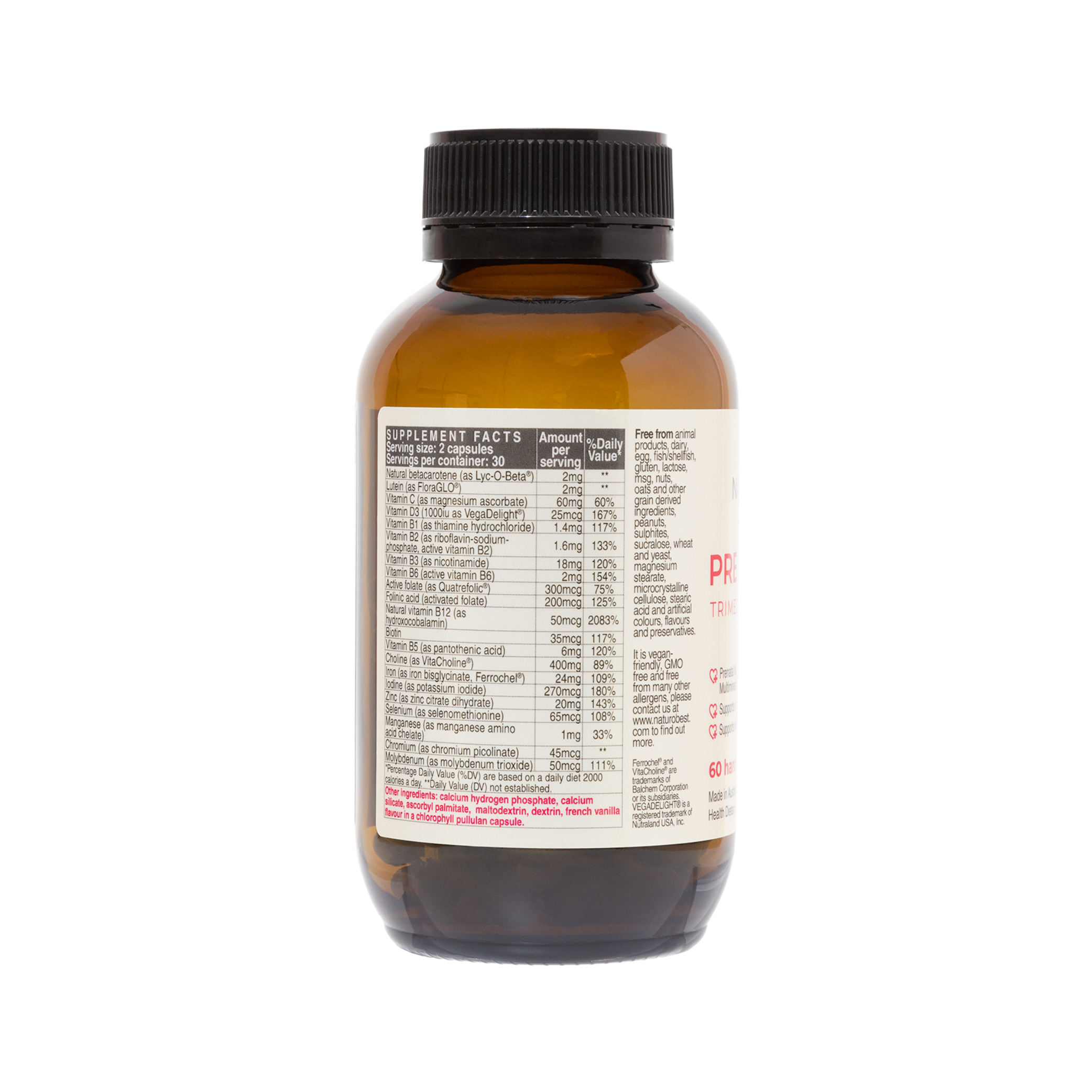 Prenatal Trimester 2 & 3 Plus Breastfeeding | US Label | EOFY Sale - Buy 2, Get 50% Off!