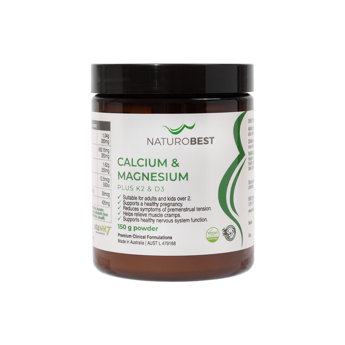 Calcium & Magnesium Plus K2 & D3 | EOFY Sale - Buy 2, Get 50% Off!