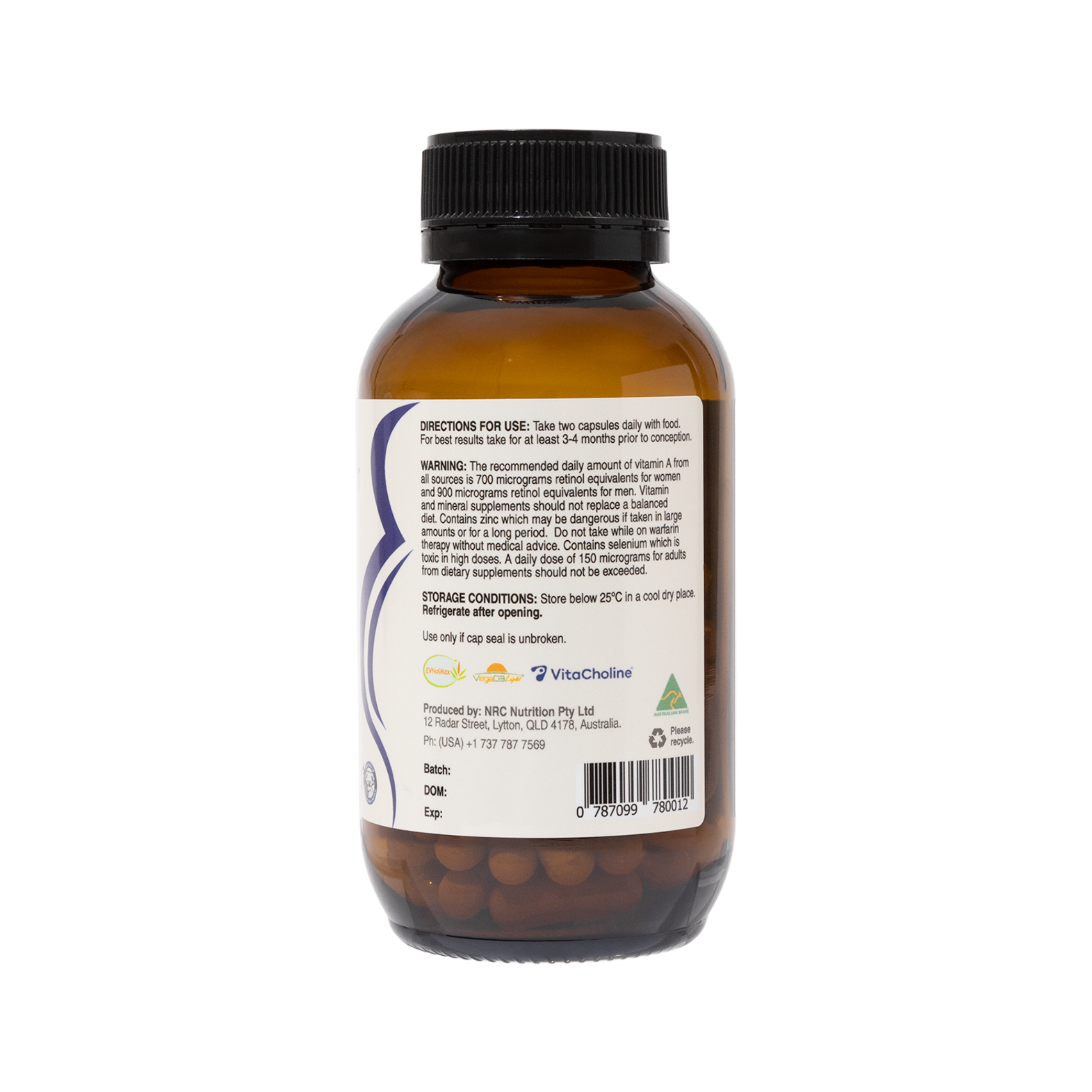 Ultimate Multi for Men | Preconception Multi for Men | US Label | EOFY Sale - Buy 2, Get 50% Off!