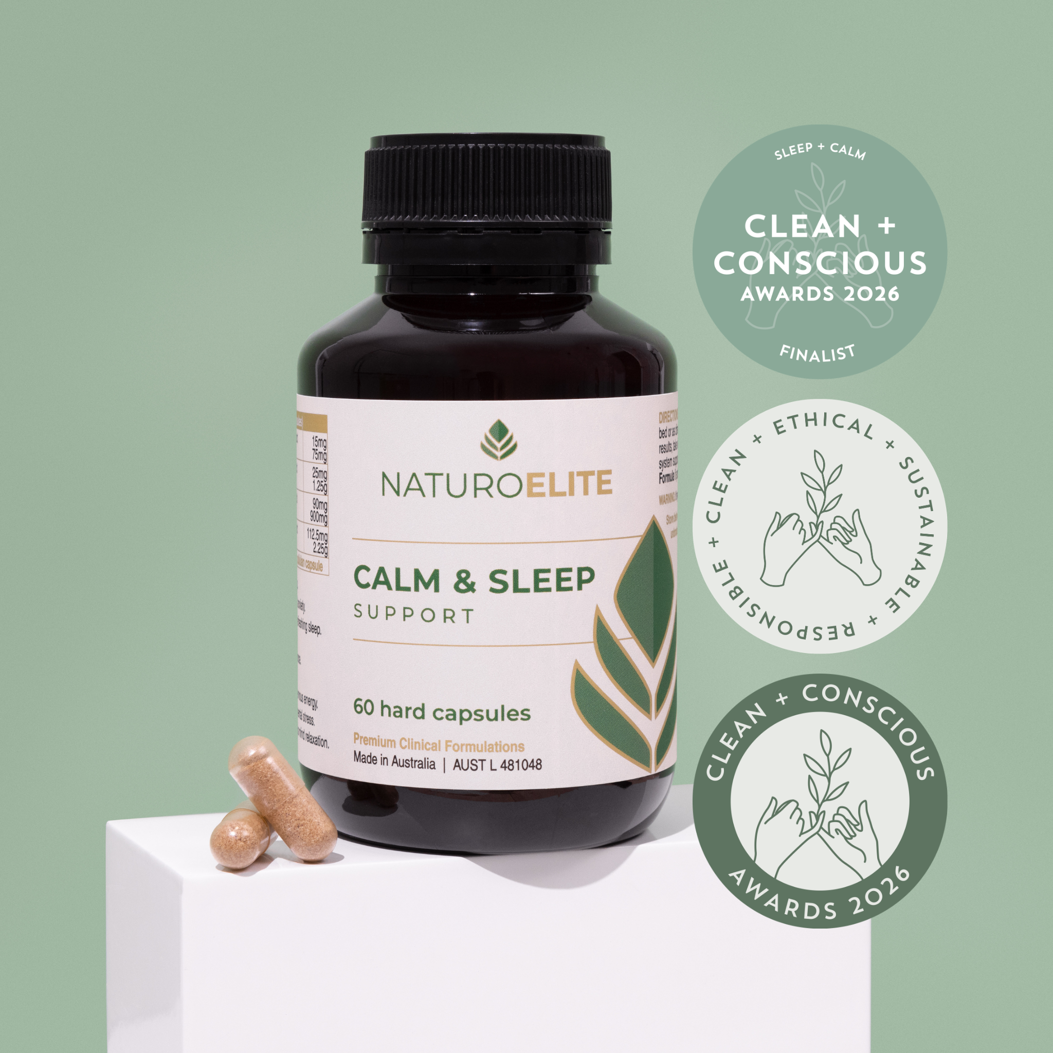 Calm & Sleep Support | With Ashwagandha | EOFY Sale - Buy 2, Get 50% Off!