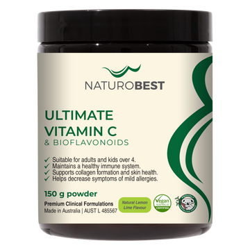 Ultimate Vitamin C & Bioflavonoids - 150gms - Carton | Expires June 2028