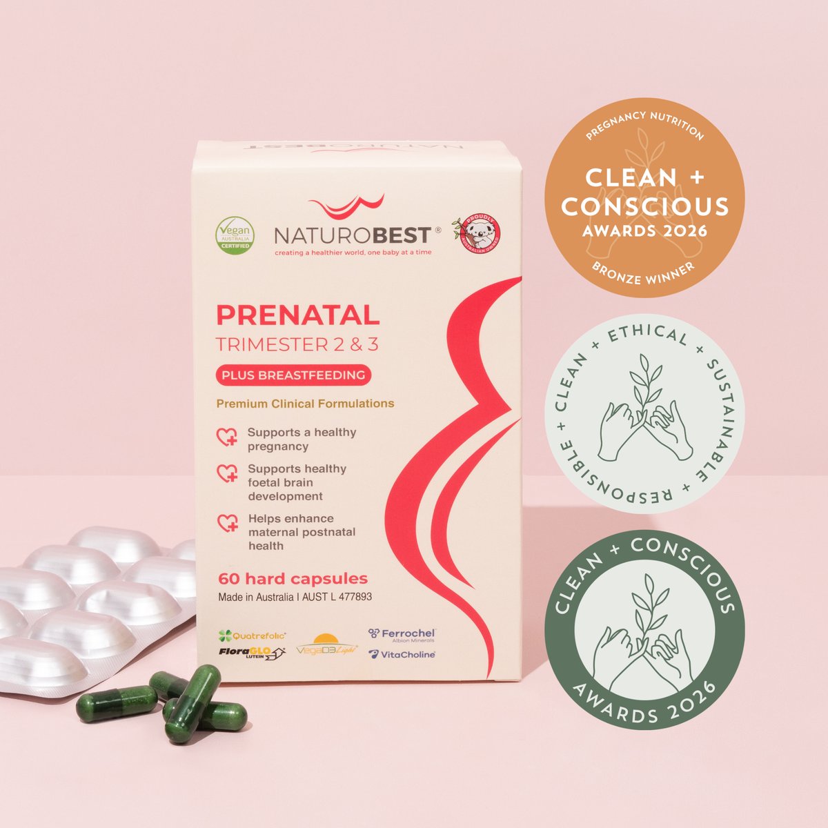 Prenatal Trimester 2 & 3 Plus Breastfeeding