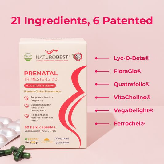 Prenatal Trimester 2 & 3 Plus Breastfeeding | Pregnancy & Breastfeeding Vitamins