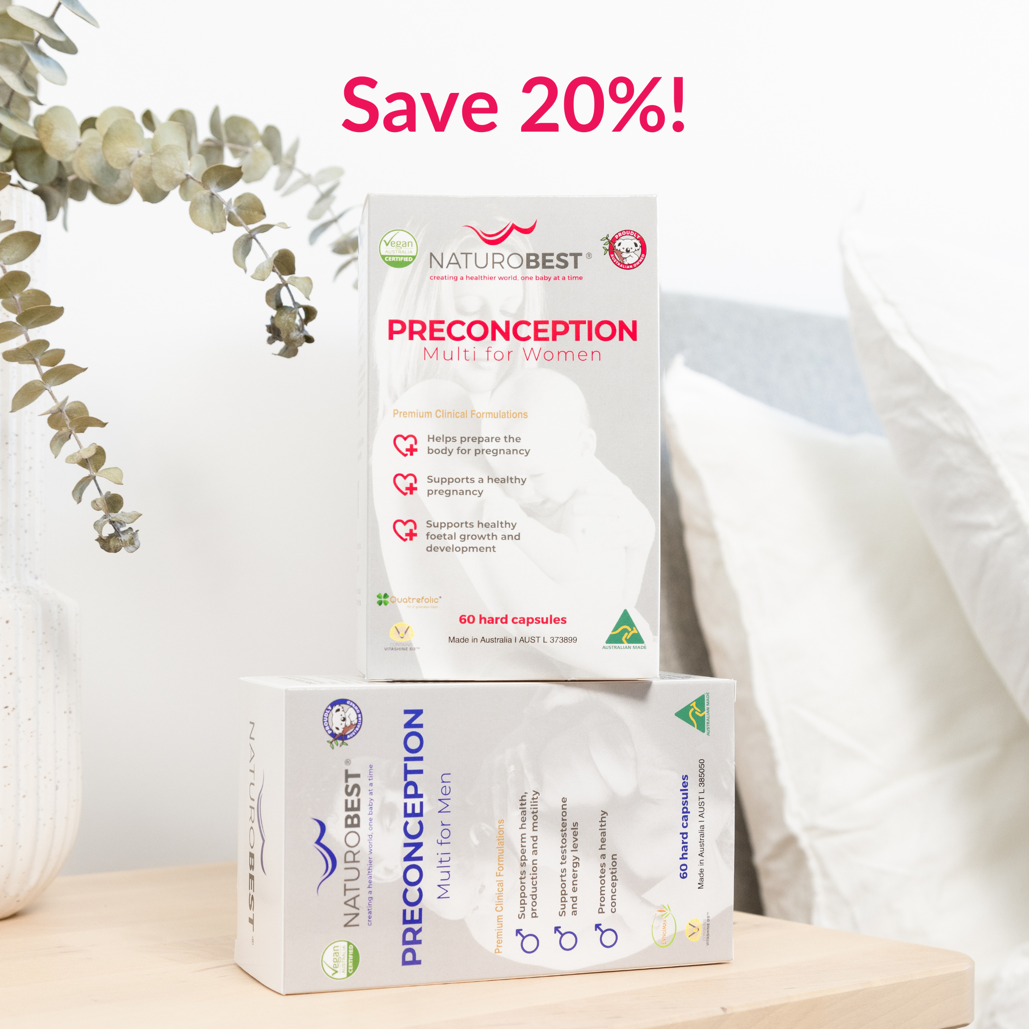 Preconception Bundle for Men & Women | Save 20%!